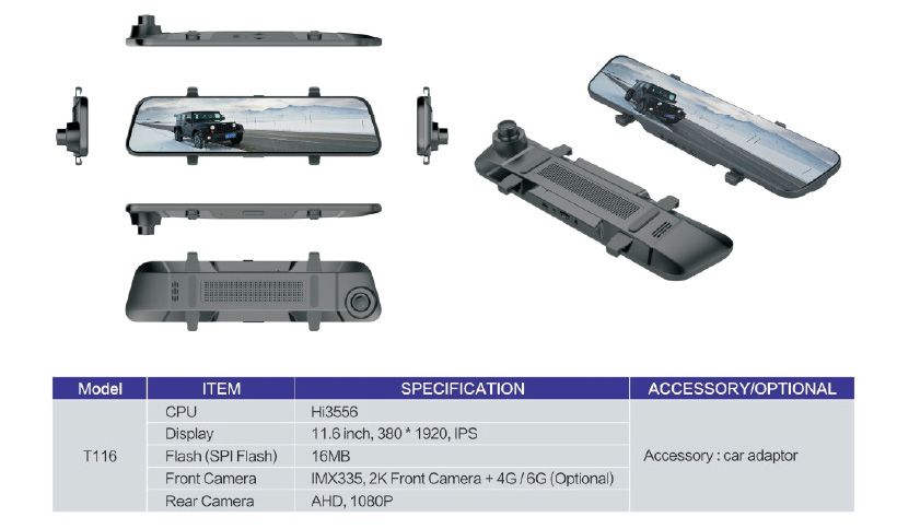 T116-11.6 inch